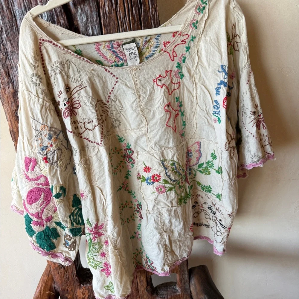 Magnolia Pearl matilda top 1301 moonlight - Picture 3 of 11